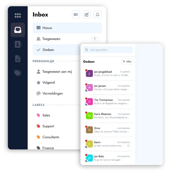 De gedeelde inbox van RippleCom