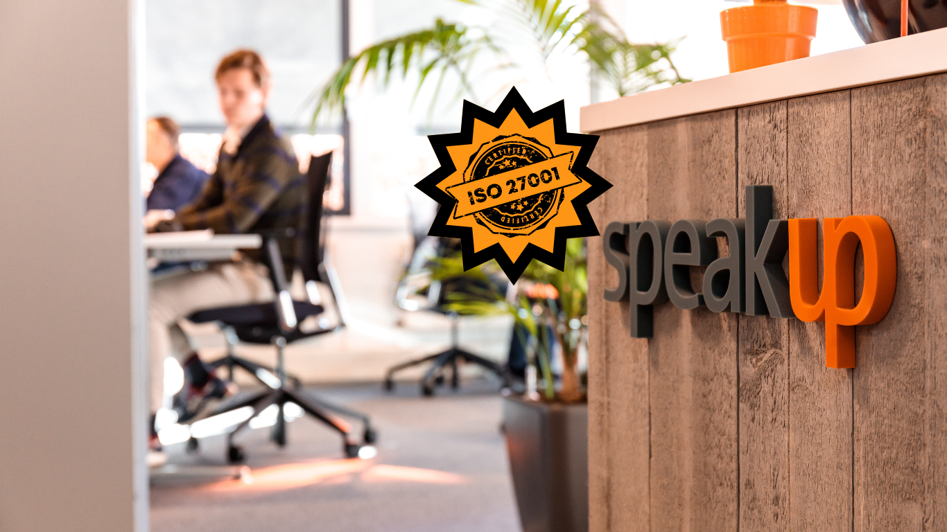 ISO 27001-certificering bij speakup